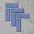 Sea Blue Herringbone Cement Tile